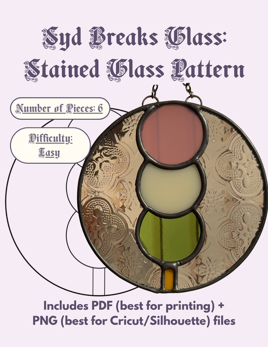 Dango Stained Glass Pattern